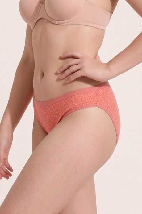 Zivame Low Rise Full Coverage Bikini Panty (Pack of 3) - Multicolor — image 3